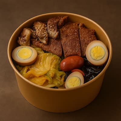 Traditional Railway Bento / 鐵路三寶飯